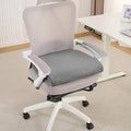 Extra Large Seat Cushion for Office Chair - Ergonomic Pillow for Desk Chair, Wheelchair, Airplane, Stadium, Car Seat, Gamers – Non-Slip Support Pad for Work, Automotive & Mobility, 19" x 17" x 3" Gray by SweetHomeCollection