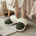 Cotton Slippers With Fluffy Edges House Slippers - Image 2