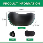 Really Soft Car Headrest Pillow, Neck Pillow for Car with Adjustable Strap - Image 2