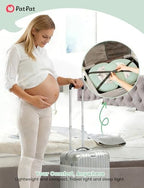 PATPAT Pregnancy Pillow, Cooling Maternity Pillow with Adjustable Wedge - Image 4