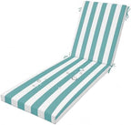 Waterproof Foldable Sun Lounger Cush Pad with Ties - Portable Outdoor Cushion, Quick Dry, Comfortable Seating for Beach, Patio, and Camping by Unknown