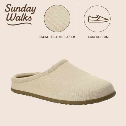 Sunday Walks Women’s Knit Mules, Slip-On Casual Clogs, Lizz - Image 5