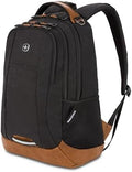 SwissGear Cecil Laptop Backpack, Fits Most 16-Inch Laptops, Three-Compartment Design, Airflow Back Panel, Black, 27.3L, 18-Inch by SwissGear
