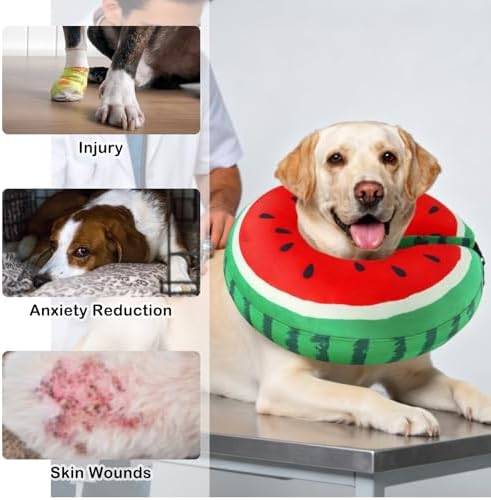 SCENEREAL Recovery Donut Collar for Medium Large Dogs, Soft Dog Cone - Image 4