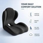 Ergonomic Seat Cushion with Lumbar Support, Memory Foam - Image 3