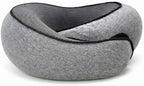 Memory Foam Travel Neck Pillow with Chin Wrap for Airplanes by Unknown