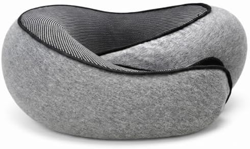 Memory Foam Travel Neck Pillow with Chin Wrap for Airplanes by Unknown