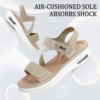 mysoft Women's Comfortable Walking Sandals Platform Wedge Ankle Strap - Image 4