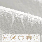 Cervical Neck Roll Pillow for Side Sleeping - Cylinder Bolster Pillows for Bed, Sofa and Yoga, Car, Travel, for Spine, Legs, Back, Neck Support, Removable Washable Cover(@9,15x60cm/6x23.6in) - Image 3