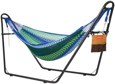 Lazy Daze Mayan Hammock with Heavy Duty Steel Stand by LazyDazeHammocks
