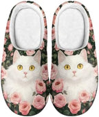 Spa Slippers Home Slippers, Anti-Slip Comfort Lightweight Slippers Closed Toe Casual Shoes House Slippers for Bedroom Home by Hechitok