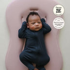 snuggle me Organic Newborn Baby Infant Lounger Pillow & Travel Bag - Petal - Image 5
