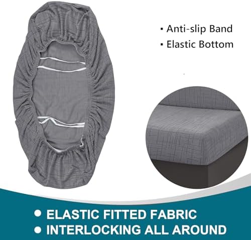 KRFOONN RV Dinette Cushion Covers Stretch Camper Cushions Cover, T7 - Image 4