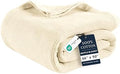 LANE LINEN Twin Blanket, 100% Cotton 300 GSM Waffle Weave - Sugar Swizzle by LaneLinen