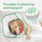 Supet Sponge Dog Cone Collar Stop Licking After Surgery, Dog Donut Collar - Image 3