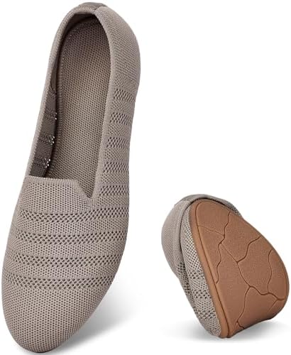Puxowe Women's Ballet Flats, Slip On Walking Shoes for Women by Puxowe