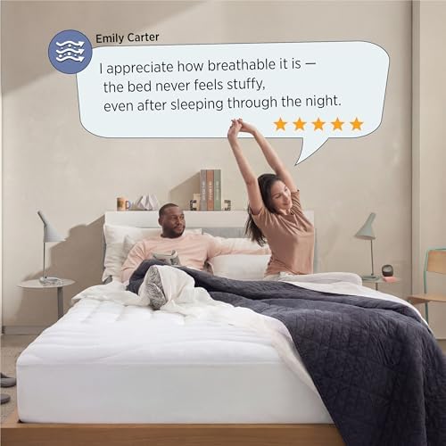 Bedsure RV King Mattress Pad, Mattress Topper with 8-21 Inches Deep Pocket - Image 5
