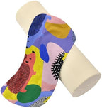 Jungle Porcupine Pebbles Multicolor bamboos Neck Roll Pillow Cover Travel Pillow Cylinder soporte para el Cuello - Image 2