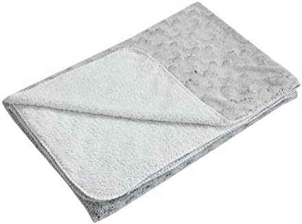 Regal Comfort Faux Fur Sherpa Throw Blanket - 50" x 70" Soft & Plush, Warm & Fuzzy Oversized Twin Velvet Fleece Blanket for All Seasons in Rainfall - Image 5