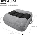 Car Booster Seat Cushion Tailbone Pad (Gray & Black) - Image 2