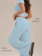 Trendy Queen Women's 2 Piece Matching Summer Lounge Set with Pockets - Image 4