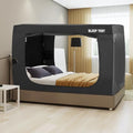 Full Bed Tent Canopy for Kids and Adults with 93% Blackout Sleeping Tents by Borna