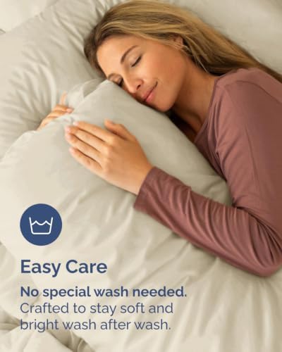 Queen Pillow Cases - 8 Pack Soft Pillowcase Covers - 20" x 30" (Wheat) - Image 6