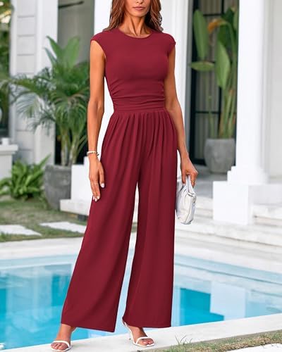 PRETTYGARDEN Women Summer 2 Piece Ribbed Knit Lounge Sets - Image 2