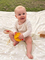 Toddler Reversible Blanket, Merino Wool and Organic Cotton S - Image 4