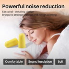 Bulk Foam Ear Plugs, 500 Pairs, NRR 33dB, Yellow - Image 2