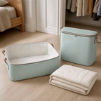 Storage Bag, Clothing Storage, Blue Stripe 110L (2-Pack) - Image 4