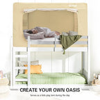 Twin Bed Tent Bed Canopy for Adult and Kids Indoor Blackout Sleep Tents - Image 5