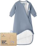 KaiyaBaby Organic Cotton Baby Sleep Sack, Long Sleeve 3.5 TOG, 0-6M by KaiyaBaby