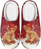 Spa Slippers Home Slippers, Anti-Slip Comfort Lightweight Slippers Closed Toe Casual Shoes House Slippers for Bedroom Home by Hechitok