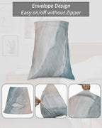 DecorLovee Summer Beach Queen Pillow Cases Set of 2 - Microfiber Bed Throw Pillow Covers, Ocean Nautical Coastal Seaside Aqua Beige Decorative Lumbar Pillow Cover with Envelope Closure for Sofa/Travel - Image 7