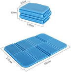 Stool Cushion 10PCS Foldable Portable Beach Camping Mat Waterproof Moisture-Proof Pad Small Picnic Mats Outdoor Folding Seat Cushion for Home Office Dining Room Kitchen(Fruit Green) - Image 7