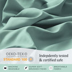 Twin XL Sheets Set, Cooling & Soft Deep Pocket Bed Sheets, 3PC - Image 5
