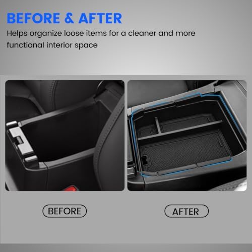 Center Console Organizer for 2026 Subaru Outback Console Armrest Tray (Double Layer) for 2026 Outback for 2026 Outback (Premium,Limited,Touring,Wilderness,Limited XT,Touring XT) Accessories - Image 4