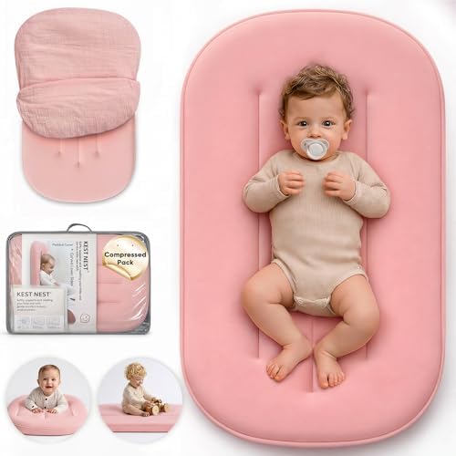Baby Lounger, Infant Support Cushion for Newborns, Pink by Unknown