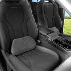 Lumbar Support Pillow for Car Lower Back Cushion, Black, 2 Packs by Dapucarin