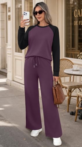 WIHOLL Lounge Sets for Women 2 Piece Fall Outfits 2026 Fashion S-2XL - Image 4
