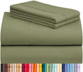 Full Size Sheets, Cooling & Soft Deep Pocket Bed Sheet Set, 4PC by LuxClub