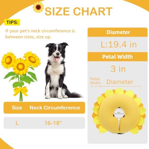 SCENEREAL Inflatable Dog Cone Collar Alternative After Surgery - Image 6
