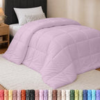 Utopia Bedding Twin Comforter, Duvet Insert, Lavender, 64 x 88 Inches by UTOPIABEDDING