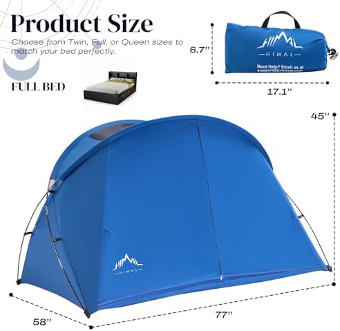 uniHimal Bed Tent Canopy, Full - Image 2
