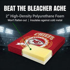 NFL Kansas City Chiefs Crest Logo Stadium Cushion - Image 7