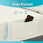 DREAMCARE California King Sheet Sets - 6 pcs Breathable Cooling Sheets - Image 3