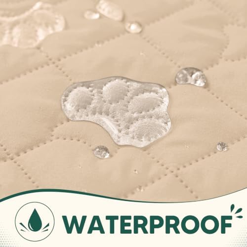 PAWFINITY Waterproof Bed Cover for Dogs, Pet Blanket for Mattress Washable - Image 2