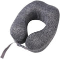 QUQUQ Travel Neck Pillow for Sleeping Detachable and Washable U-Shaped Neck Pillow Portable Travel Comfortable(Grey) by Unknown