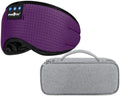 MUSICOZY Bluetooth Sleep Mask Headphones and Travel Storage Case Bundle by MUSICOZY